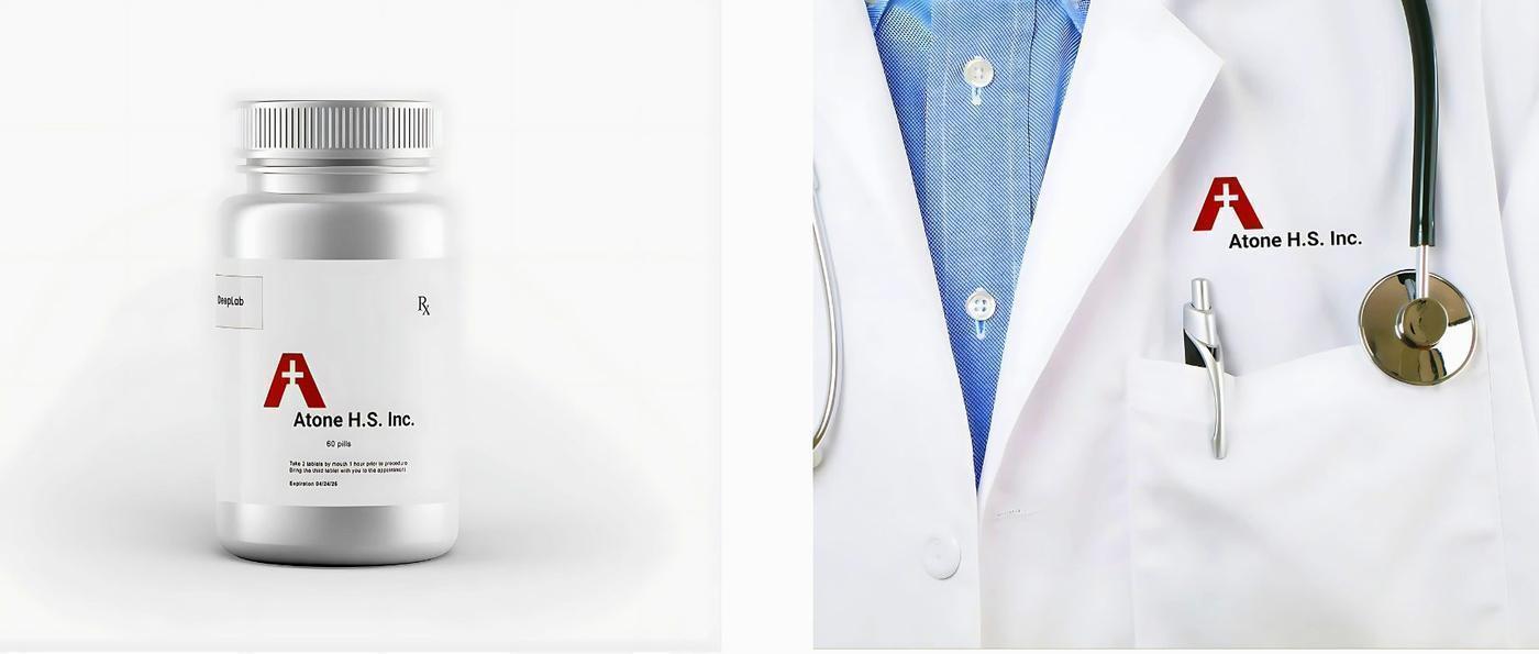 Prescription bottle and coat